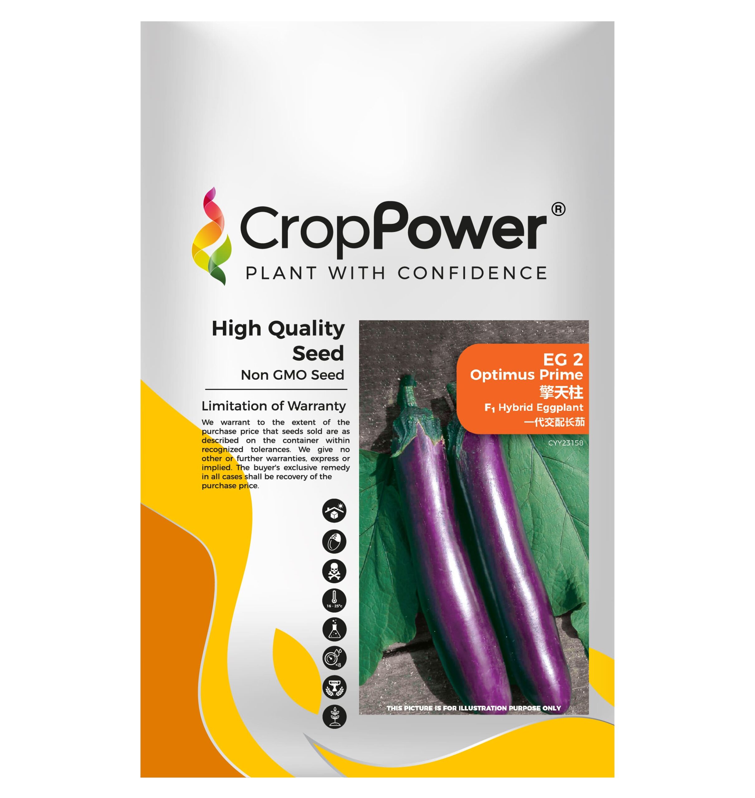 Eggplant Optimus Prime EG2 - Jom Tanam by Crop Power